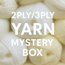Load image into Gallery viewer, 2Ply &amp; 3Ply Mystery Box Yarn Bundle 1KG or 2KG