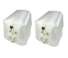 Load image into Gallery viewer, Shamrock Design Arm Caps or Chair Back with Cutwork Detail
