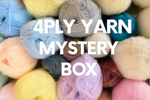 4 Ply Yarn Mystery Box Bundle 1KG – 5KG