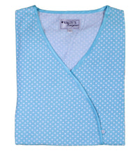 Load image into Gallery viewer, Ladies Combed Cotton Polka Dot Pyjamas S - XL (Aqua or Pink)