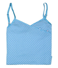 Load image into Gallery viewer, Ladies Combed Cotton Polka Dot Shortie Pyjamas S - XL (Aqua or Pink)