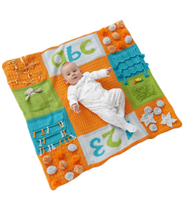 King Cole Double Knitting Pattern - Baby Play Mat & Accessories (6011)