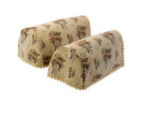 Load image into Gallery viewer, Decorative Floral Tapestry Arm Caps or Chair Backs with Cotton Trim