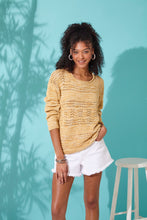 Load image into Gallery viewer, King Cole Double Knitting Pattern - Ladies Sweater &amp; Top (6127)