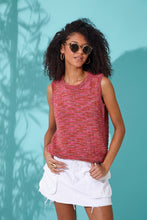 Load image into Gallery viewer, King Cole Double Knitting Pattern - Ladies Short &amp; Sleeveless Tops (6128)