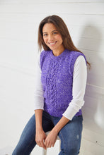 Load image into Gallery viewer, King Cole DK Knitting Pattern – Ladies Slipover Vests (6136)