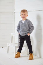 Load image into Gallery viewer, King Cole Double Knit Knitting Pattern – Men &amp; Boy Sweaters (6137)