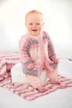 Load image into Gallery viewer, King Cole Double Knitting Pattern – Jacket, Top, Matinee Coat &amp; Blanket (6168)