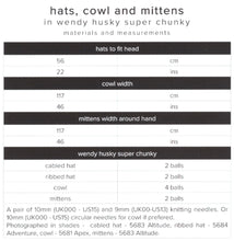 Load image into Gallery viewer, Wendy Super Chunky Knitting Pattern - Ladies Hat Cowl &amp; Mittens (6174)