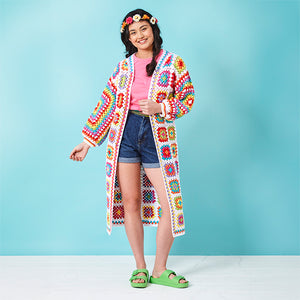 King Cole Women’s Crochet Pattern Booklet – Summer Fiesta by Zoe Halstead