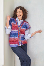 Load image into Gallery viewer, King Cole Knitting Pattern for Women’s Chunky Jacket &amp; Waistcoat 6201