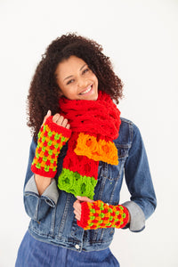 King Cole Knitting Pattern - Ladies Accessories 6232
