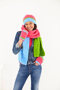 King Cole Knitting Pattern - Ladies Accessories 6232