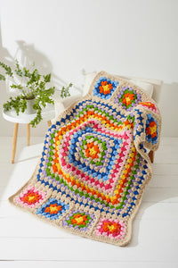 King Cole Crochet Pattern – Toastie Blankets 6234