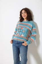 Load image into Gallery viewer, King Cole Knitting Pattern Womens Double Knit Sweater, Scarf and Hat (6235)
