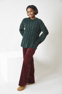 King Cole Knitting Pattern Ladies Detailed Tweed Sweater & Cardigan (6314)