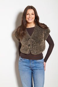 King Cole Knitting Pattern Ladies Velveteen Cardigan & Waistcoat (6320)