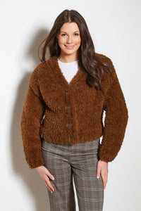 King Cole Knitting Pattern Ladies Velveteen Cardigan & Waistcoat (6320)