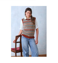 Load image into Gallery viewer, King Cole Double Knitting Pattern Ladies Cardigan &amp; Tank Top (6341)