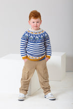 Load image into Gallery viewer, King Cole Double Knitting Pattern Boys Fairisle Sweaters (6346)