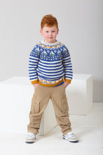 Load image into Gallery viewer, King Cole Double Knitting Pattern Boys Fairisle Sweaters (6346)