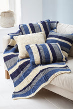 Load image into Gallery viewer, King Cole Knitting Pattern 6363 Super Chunky Throw &amp; Assorted Cushion Covers