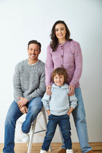 Load image into Gallery viewer, King Cole Chunky Knit Knitting Pattern Ladies Mens Kids Jumper &amp; Cardigan (6374)