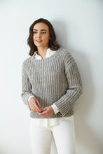 Load image into Gallery viewer, King Cole 6377 Knitting Pattern Chunky Ladies Button Up Sweater &amp; Waistcoat