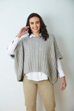 Load image into Gallery viewer, King Cole 6378 Knitting Pattern Chunky Ladies Cape Top &amp; Oversized Cable Sweater