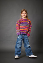Load image into Gallery viewer, King Cole Chunky Knitting Pattern Girl’s Sweater, Cardigan &amp; Tank Top (6380)