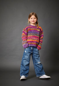 King Cole Chunky Knitting Pattern Girl’s Sweater, Cardigan & Tank Top (6380)