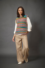 Load image into Gallery viewer, King Cole Chunky Knitting Pattern Women’s Sweater &amp; Tank Top (6385)