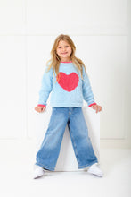Load image into Gallery viewer, King Cole Knitting Pattern for Girls Heart &amp; Star Motif Sweaters (6392)