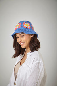 King Cole Crochet Pattern 6398 Ladies Bucket Hats