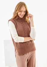 Load image into Gallery viewer, King Cole Double Knitting Pattern Ladies Slipover &amp; Waistcoat (6428)