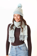 Load image into Gallery viewer, King Cole Crochet Pattern DK Ladies Hat, Scarf, Cowl &amp; Gloves (6439)