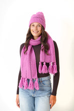 Load image into Gallery viewer, King Cole Crochet Pattern Ladies Aran Hat, Scarf, Shawl &amp; Gloves (6441)