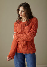 Load image into Gallery viewer, King Cole Double Knitting Pattern Ladies Lace Sweater &amp; Cardigan (6470)