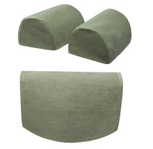 Load image into Gallery viewer, Plain Chenille Arm Caps &amp; Chair Back Set (7 Colours)