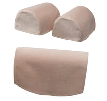 Load image into Gallery viewer, Plain Chenille Arm Caps &amp; Jumbo Chair Back Set (7 Colours)