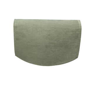 Plain Chenille Arm Caps & Jumbo Chair Back Set (7 Colours)