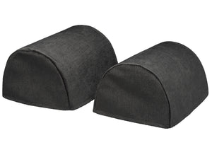 Plain Chenille Arm Caps & Jumbo Chair Back Set (7 Colours)