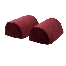 Load image into Gallery viewer, Plain Chenille Arm Caps &amp; Jumbo Chair Back Set (7 Colours)