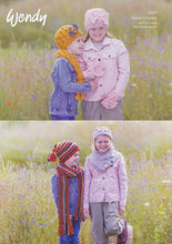 Load image into Gallery viewer, Wendy Super Chunky Knitting Pattern - Children&#39;s Winter Accessories (7007)