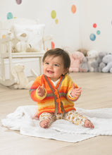 Load image into Gallery viewer, Wendy Peter Pan Baby Double Knitting Pattern - Cardigans (7014)