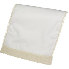 Load image into Gallery viewer, Polycotton Square Arm Caps &amp; Chair Backs Set with Lace Trim