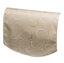 Load image into Gallery viewer, Scroll Pattern Arm Caps &amp; Chair Backs Set (Cream or Mocha)