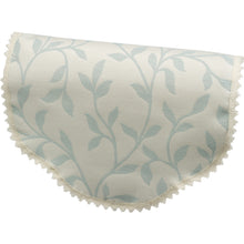 Load image into Gallery viewer, Floral Leaf Round Arm Caps &amp; Chair Back Set (Blue)
