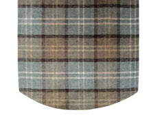 Load image into Gallery viewer, Balmoral Check Chenille Round Arm Caps or Chair Backs (Various Colours)