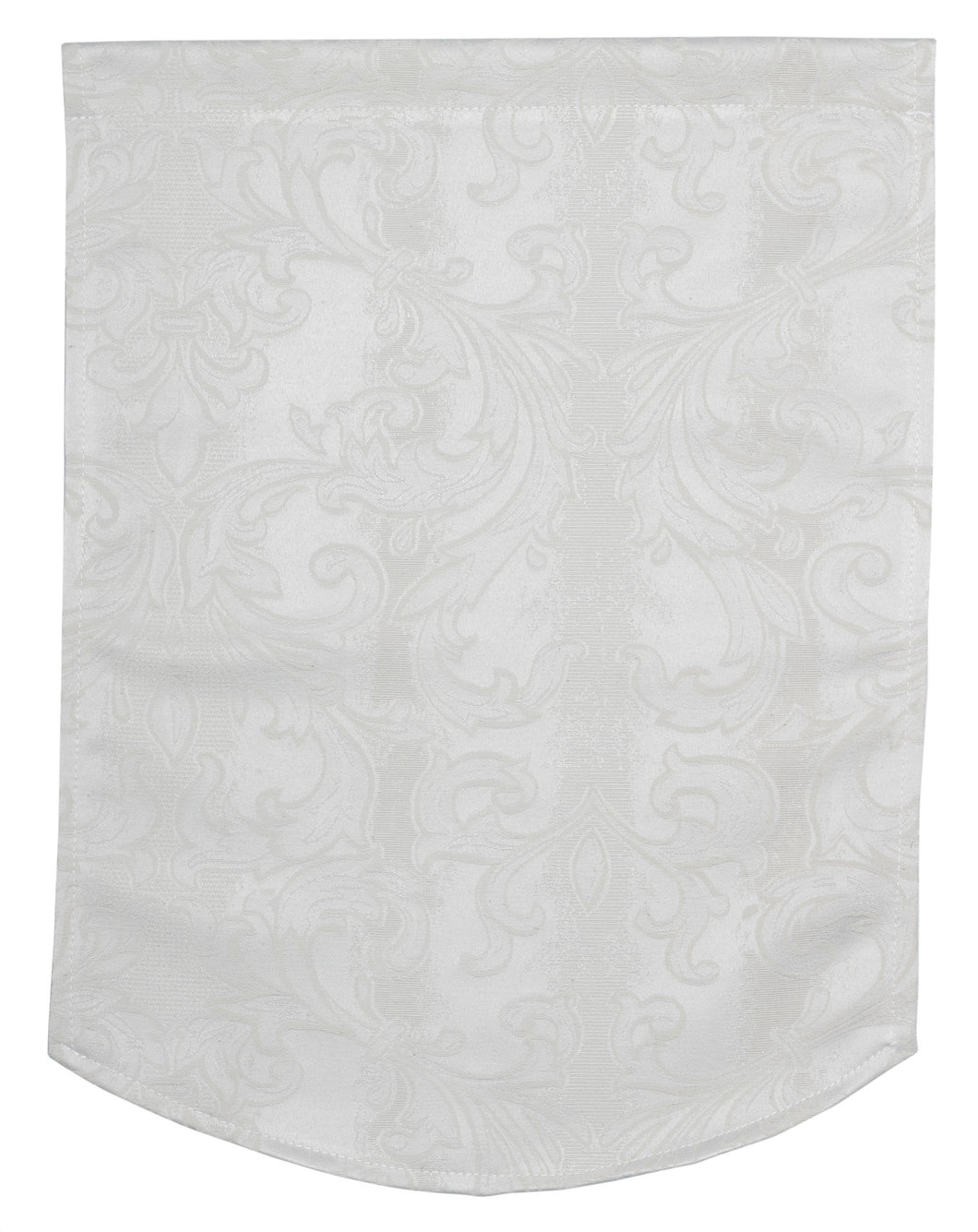 Jacquard Damask Pair of Arm Caps or Chair Back (Cream)